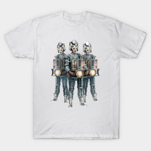 Mondan Cybermen T-Shirt by Andydrewz